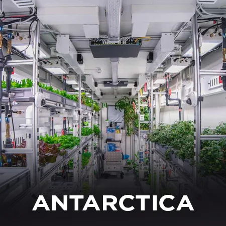 antarctica hydrponics farming